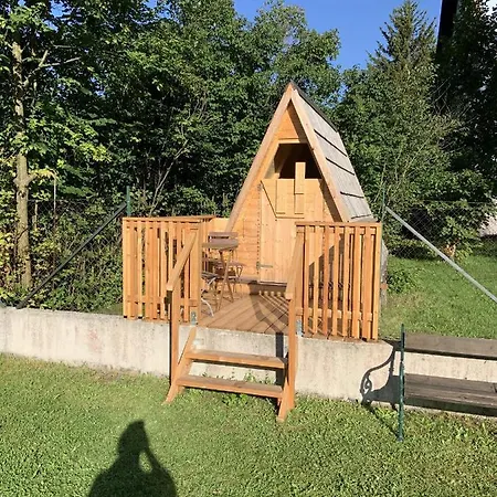 Luxury tent Holznest Gutenstein